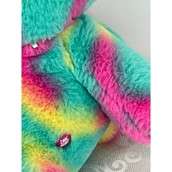 Care Bears 2023 Good Vibes Bear Plush Toy 14' - Picture 4 of 7
